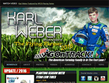 Tablet Screenshot of karlweberracing.com